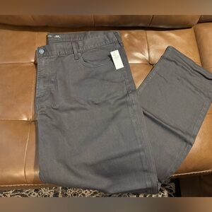 Old Navy Men's Charcoal Slim Straight Jeans/Trouser 44x32 NWT